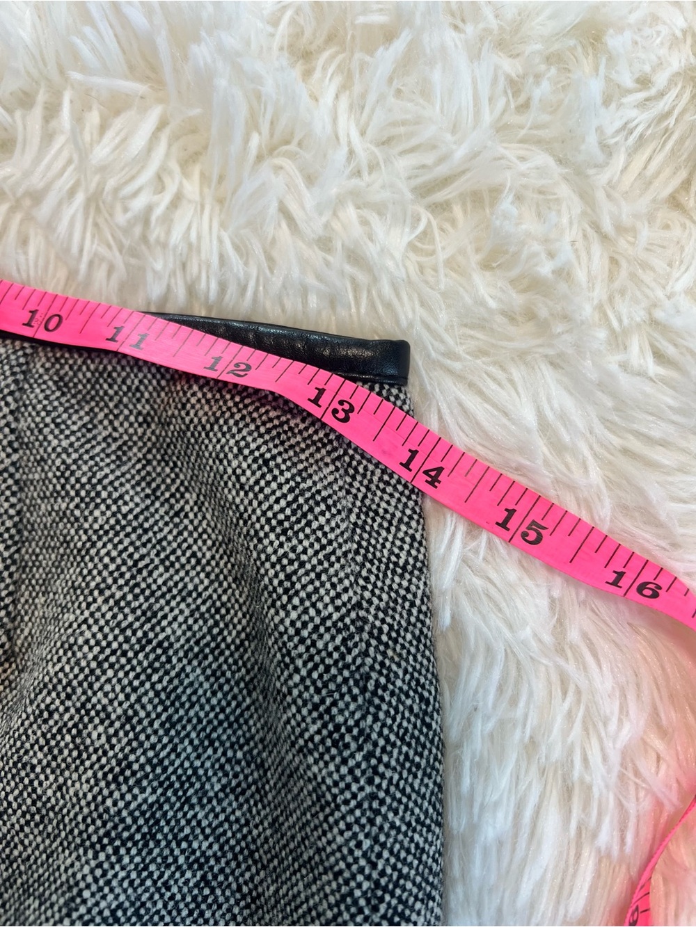 Theory Wool Tweed Mini Skirt - Picture 5 of 6